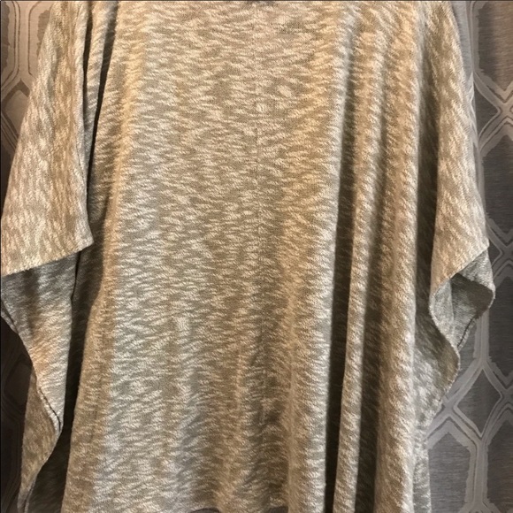 Crosby knit top | taupe with metallic threads - Picture 4 of 6